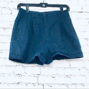 Liz Claiborne Sport Linen Blue Shorts size 6